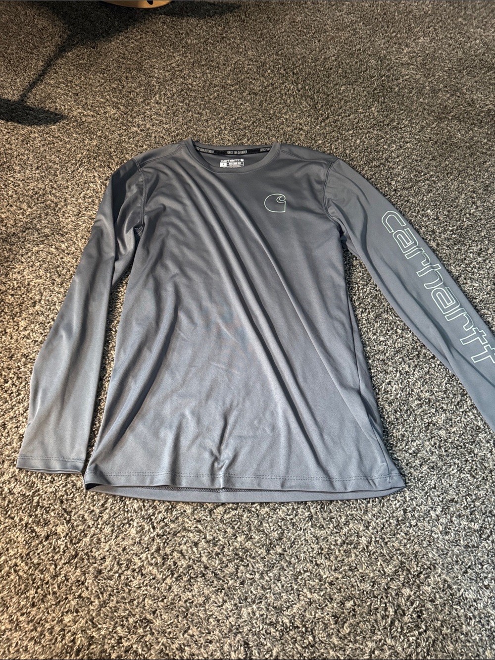 Carhartt Men's Long-Sleeve Performance Tee - Gray
